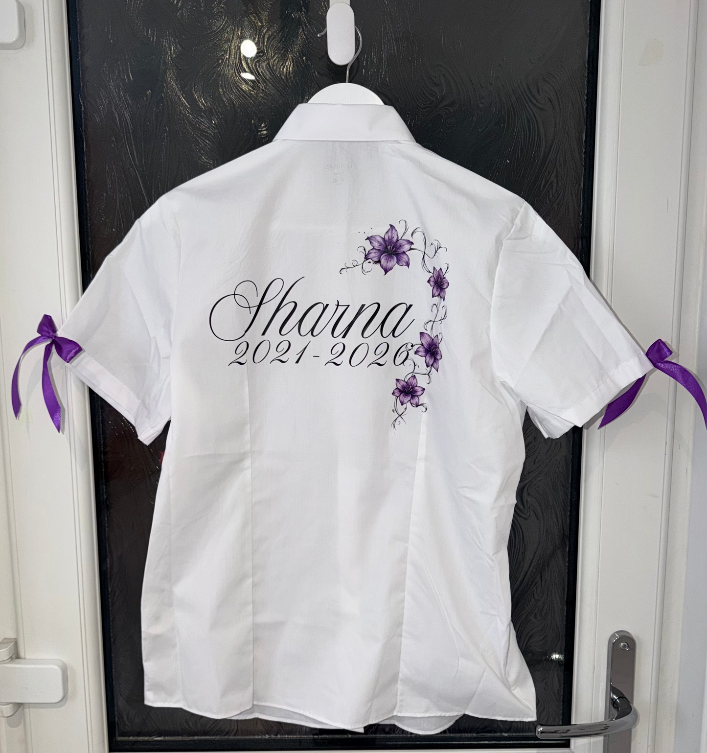 Leavers shirt gothic X floral