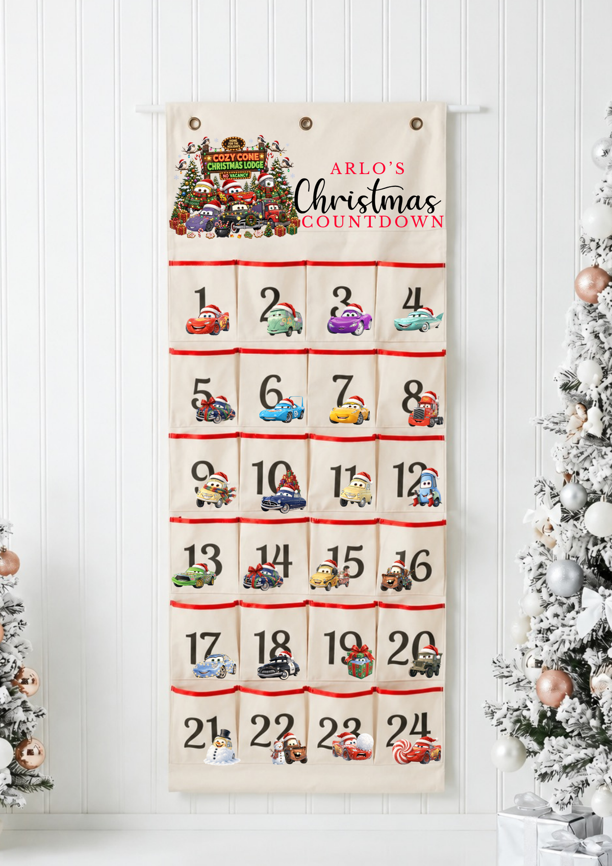 Cars Christmas advent calendar