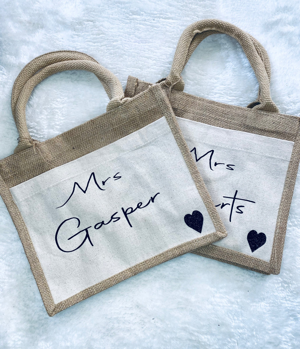 Personalised teacher lunch sales bag