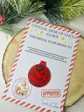 Santas Nice List Medal