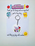 Teacher keyring