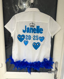 Leavers do shirt heart design.