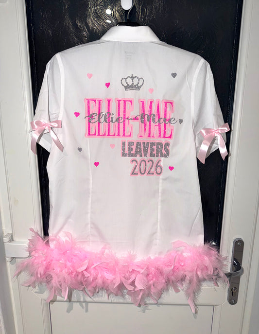 Leavers shirt crown design
