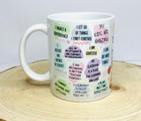 teacher affirmations mug