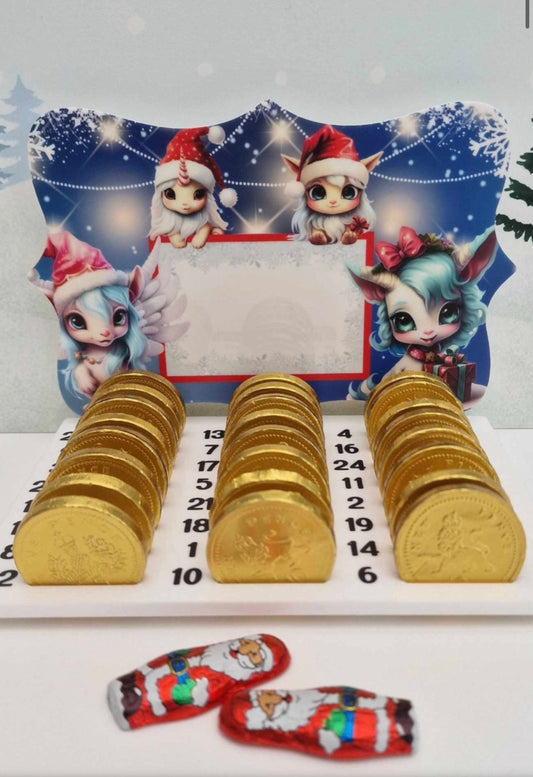 Advent Calander Unicorn Design