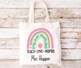 Teacher tote bag