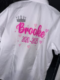 Leavers shirt COMES WITH NAME “Brooke” - SALE