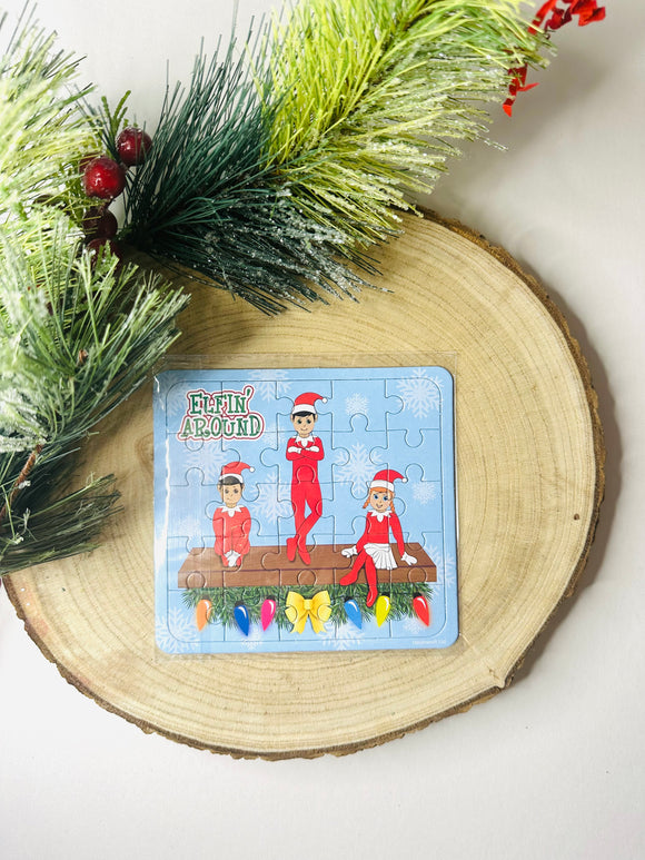 Elf Christmas Jigsaw