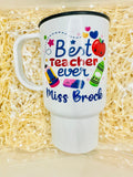Teacher travel cup