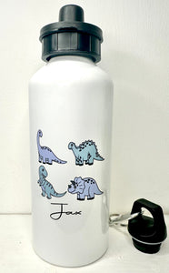 Dino personalised bottle