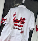 Butterfly look who made it shirt