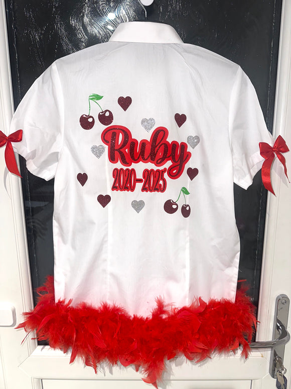 Leavers shirt cherry design