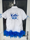 Leavers shirt mini hearts design