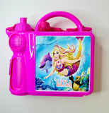 school lunch box with bottle