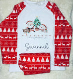 Christmas Pyjamas Red Design