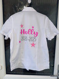 leavers shirt star and crystal design