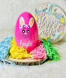 Personalised filled large eggs