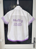 leavers shirt pearls