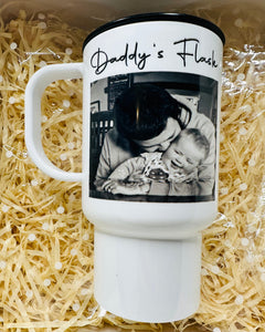 travel mug with photo