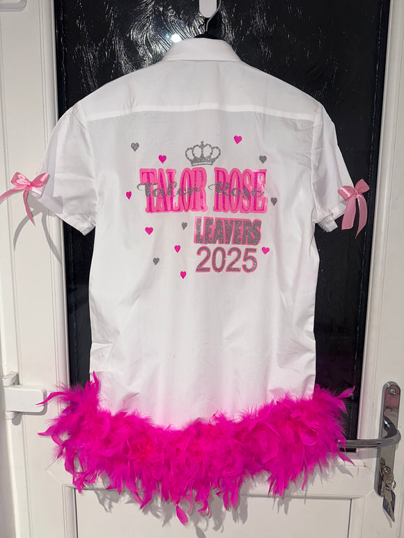 Leavers shirt crown design