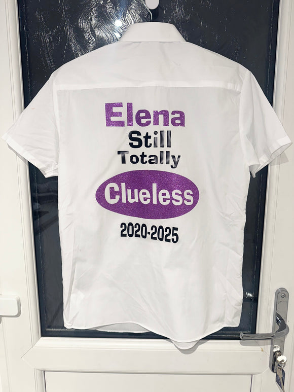 Totally Clueless leavers shirt