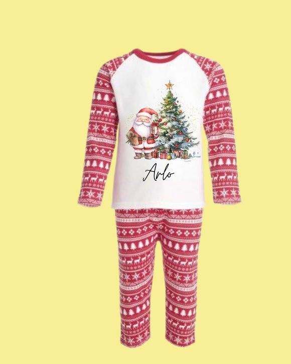 Christmas Pyjamas Red - Children’s