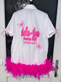 Butterfly look who made it shirt