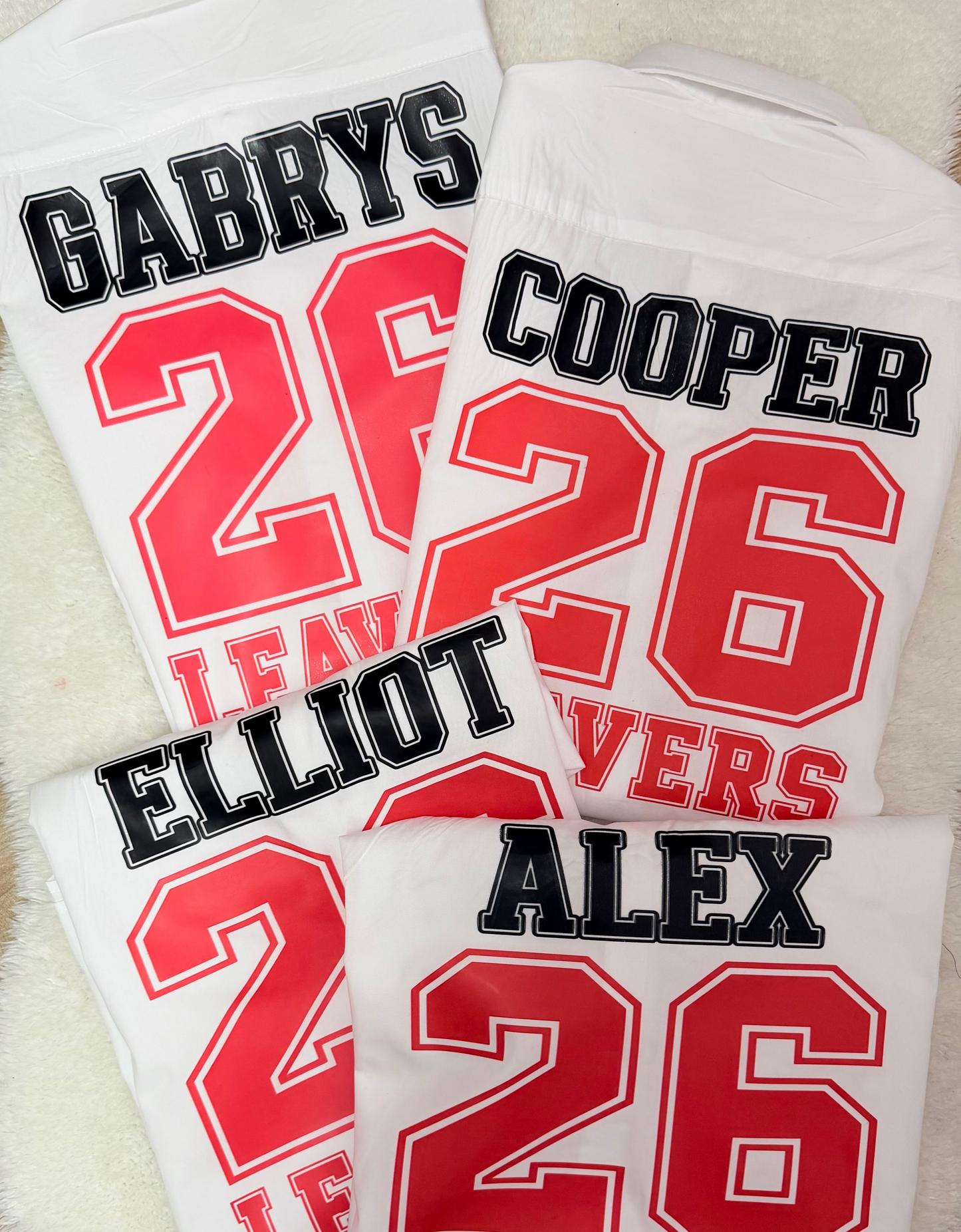 Leavers shirt Jersey style