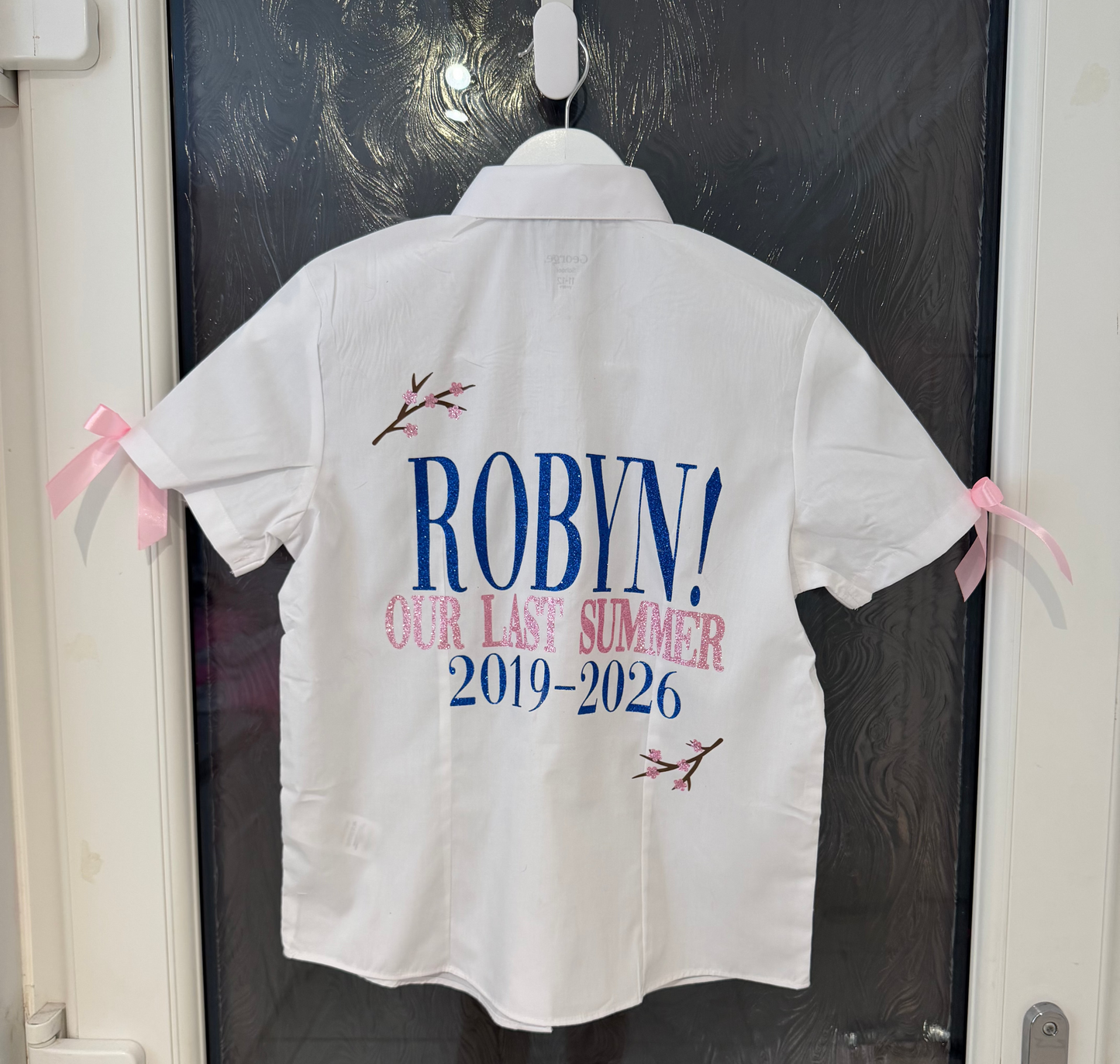 Our last summer leavers shirt.