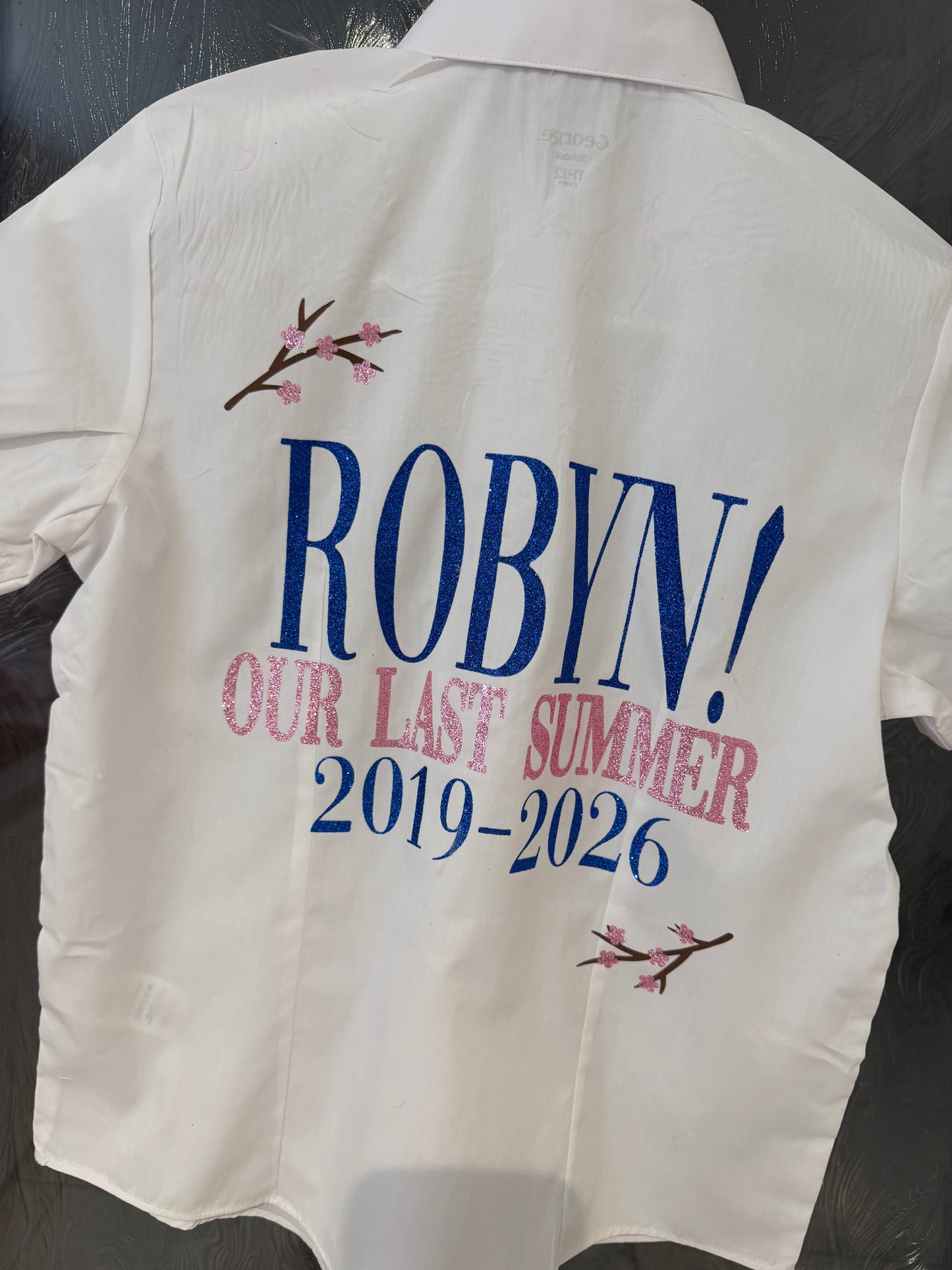 Our last summer leavers shirt.