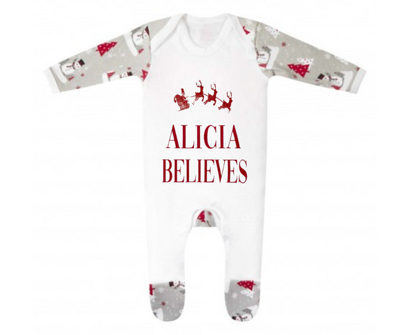 Christmas babygrow snowman SALE