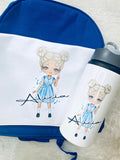 School bag personalised