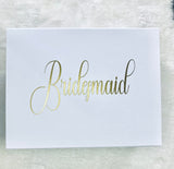 Bridal box empty