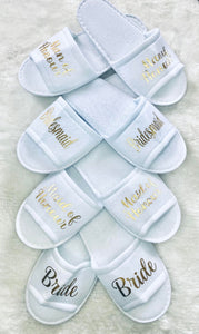 Bridal slippers