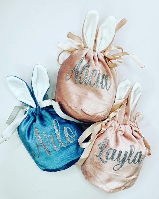 Velvet Bunny Bags