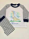 Easter Dino pyjama Navy.