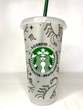 Starsign starbucks tumbler