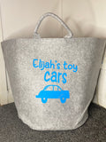 Toy storage basket