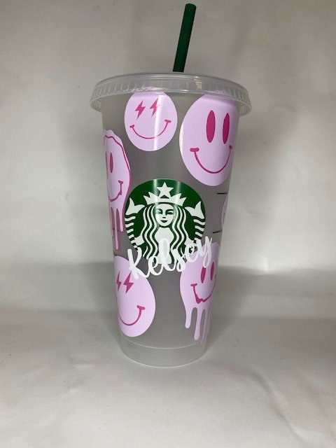 Starbucks smiley cold cup