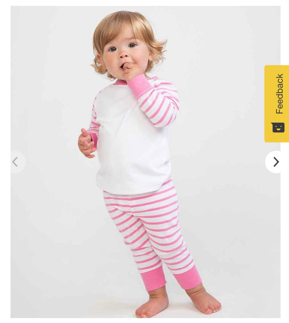 Custom birthday pyjamas - Pink