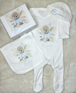Pampas bear baby set