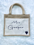 Teacher personalised lunch bag