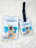 Passport Holder & Matching Luggage Tag