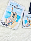Passport Holder & Matching Luggage Tag
