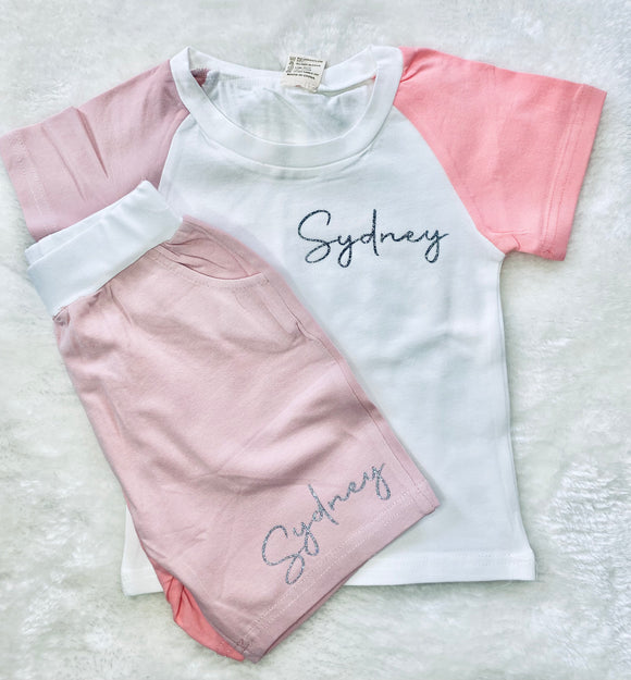 Personalised Summer Set Pink