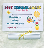 Teacher/ Teaching assistant certificate