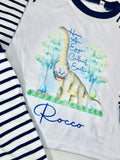 Custom birthday pyjamas - Blue