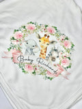 Personalised baby Blanket