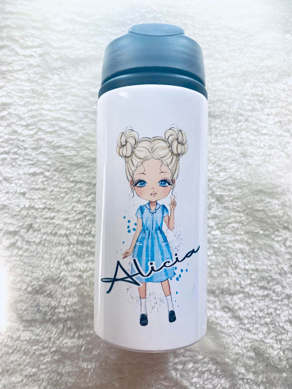 School bottle personalised