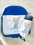 School bottle personalised